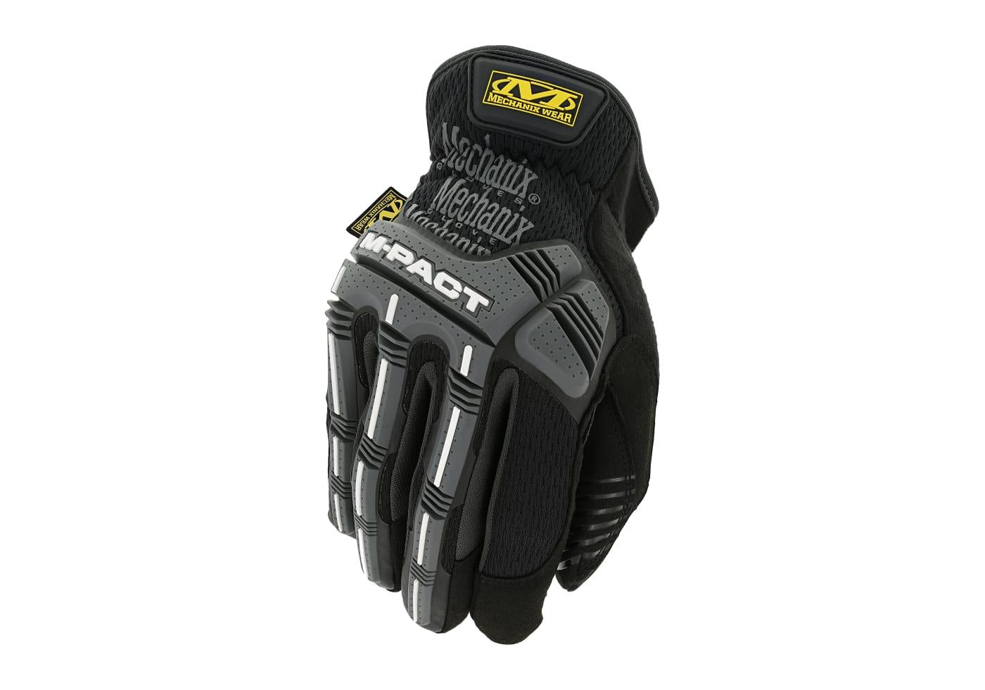 Mechanix Wear M-Pact Open Cuff Gloves Grey