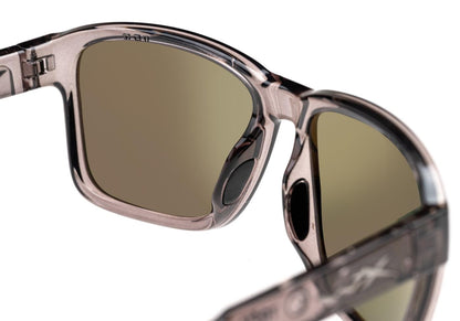 Wiley X WX Trek Captivate Polarized Blue Mirror Grey