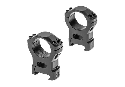 Leapers 25.4mm High Profile Steel Picatinny Rings Scope Mounts Black