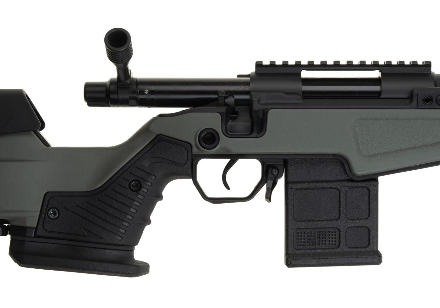 Action Army AAC T10 Short Bolt Action Sniper Rifle Ranger Green