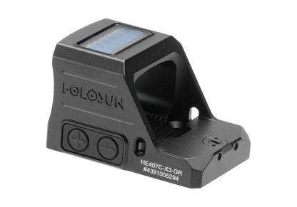 Holosun HE407C X3 2 MOA Green Dot Sight