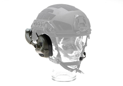 Earmor M32X Plus Hearing Protection Set for ARC Helmet Rails Foliage Green