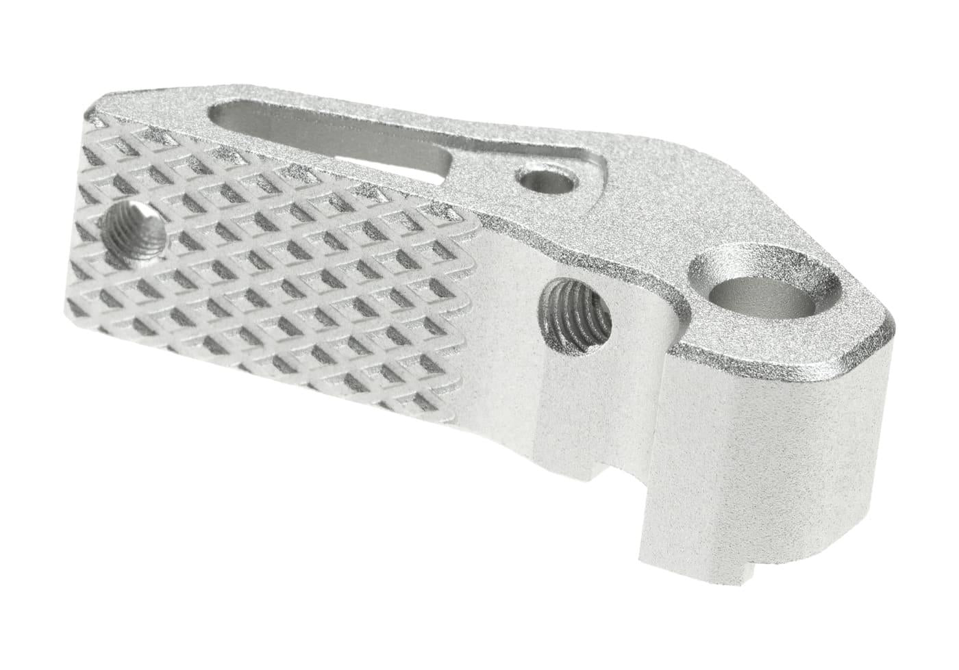TTI Airsoft Tactical Adjustable Trigger for AAP01 Silver