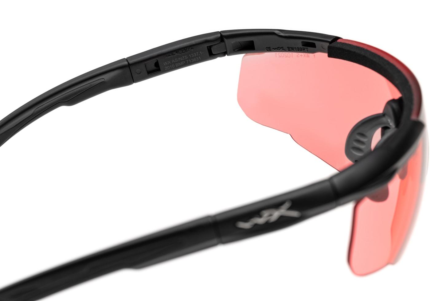 Wiley X Saber Advanced Vermillion Black