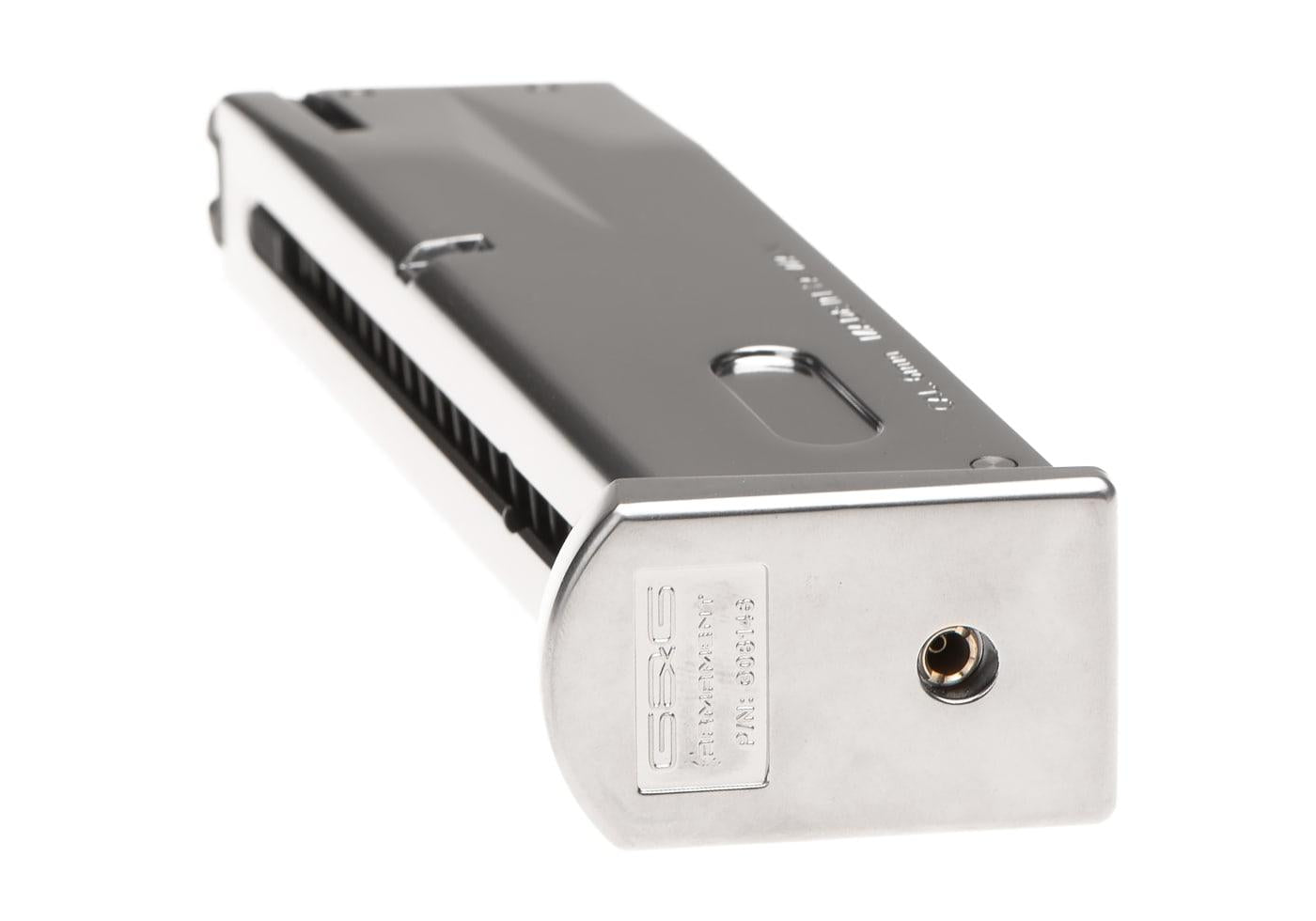 G&G Magazine GPM92 GBB 27rds Silver