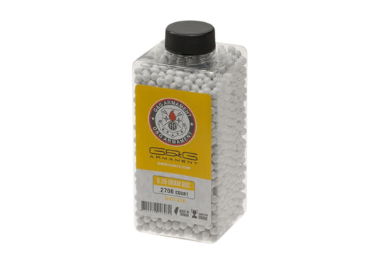 G&G 0.25g Perfect BBs 2700rds White