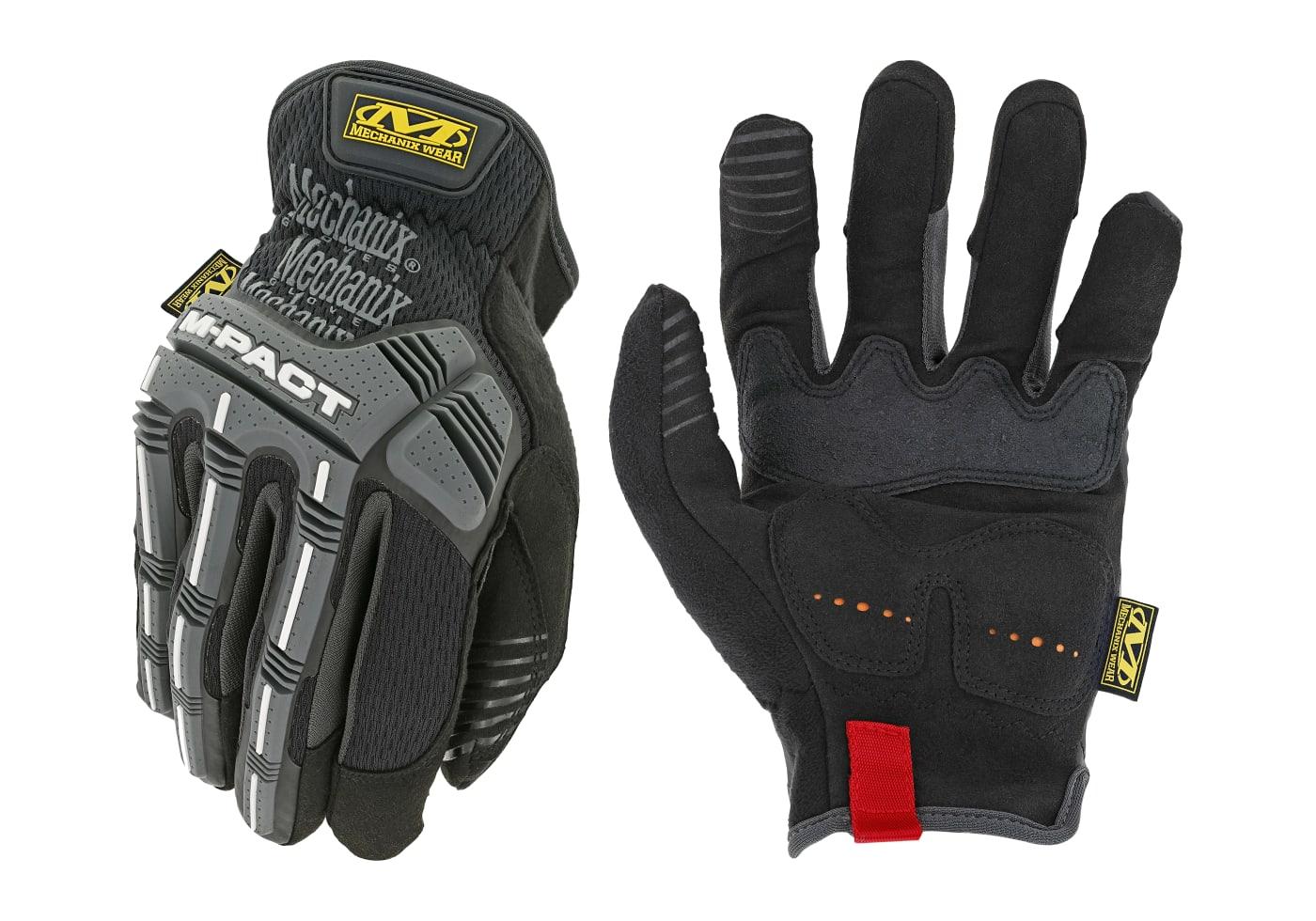 Mechanix Wear M-Pact Open Cuff Gloves Grey