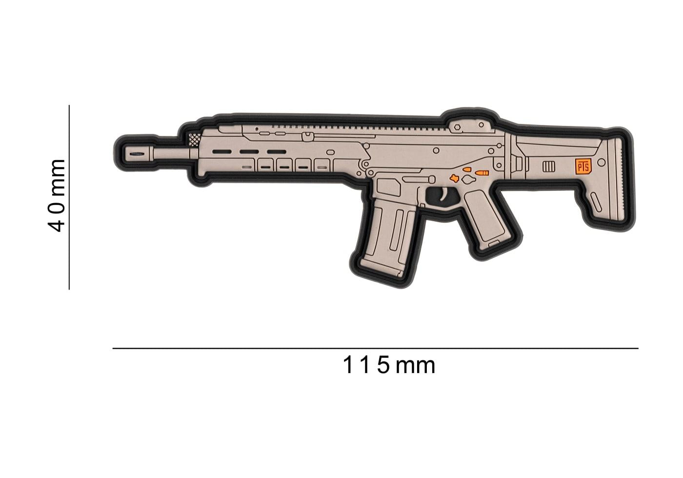 PTS Syndicate 4.6" Masada PVC Patch Dark Earth