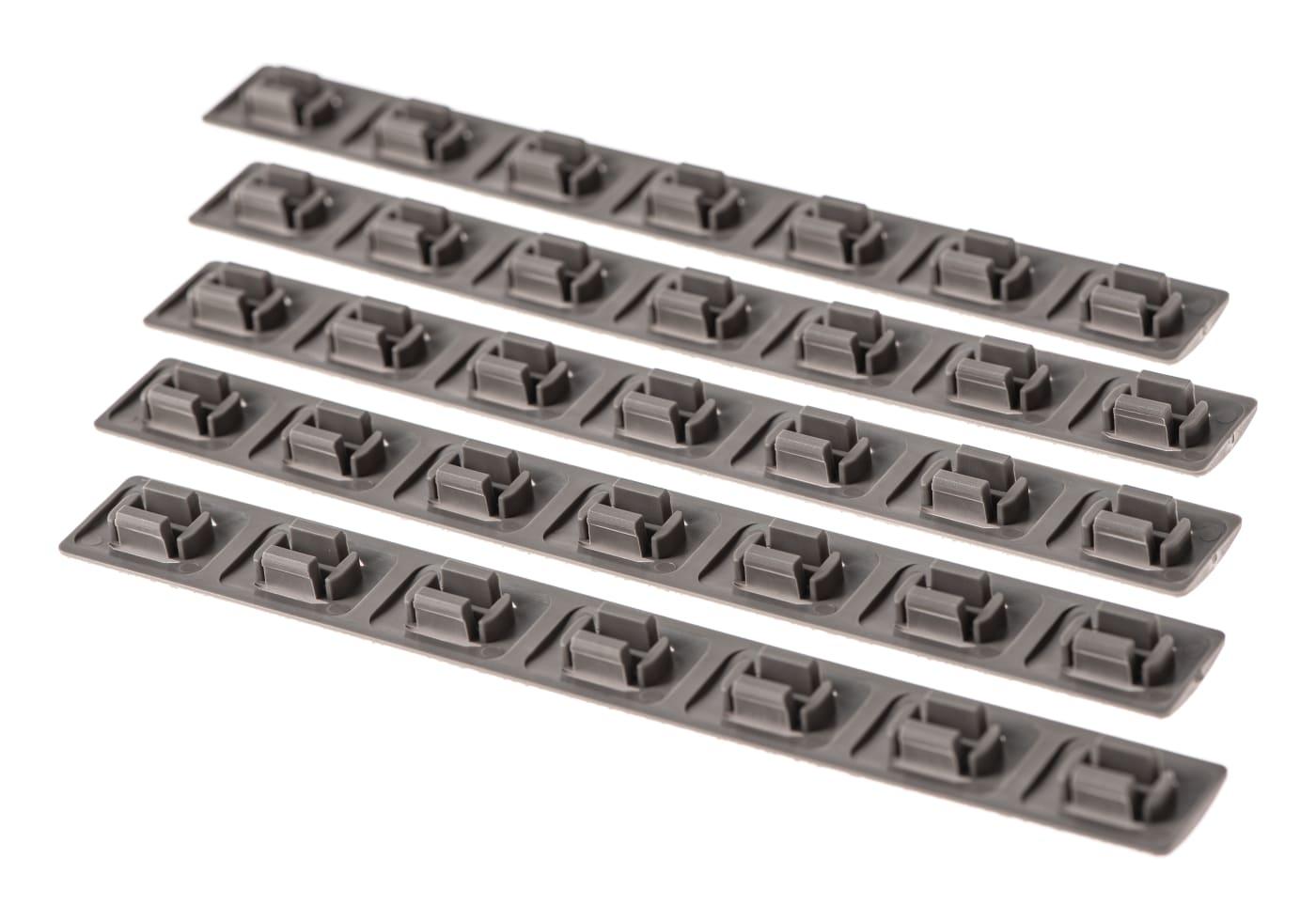 PTS Syndicate BCM­ M-LOK Rail Panel Kit 5.5-inch 5-pack Dark Earth