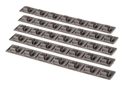 PTS Syndicate BCM­ M-LOK Rail Panel Kit 5.5-inch 5-pack Dark Earth