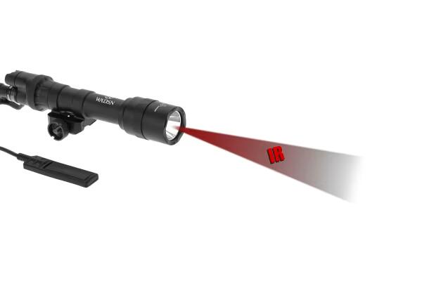 WADSN M600U Scout Flashlight With Dual Switch IR LED Black