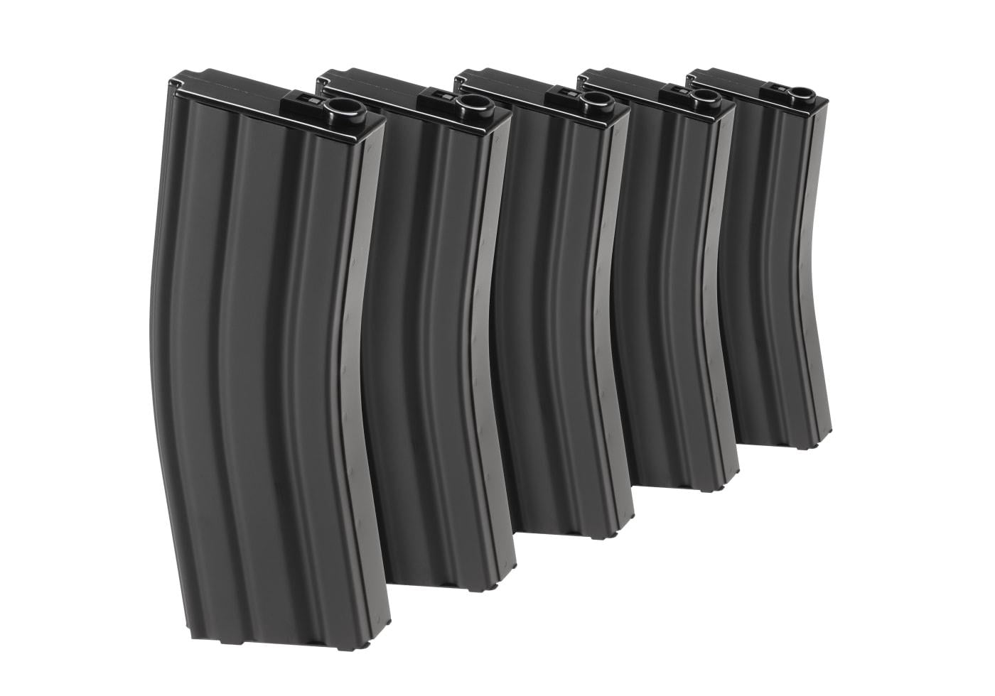 G&G Magazine M4 Midcap 125rds 5pcs Set Black
