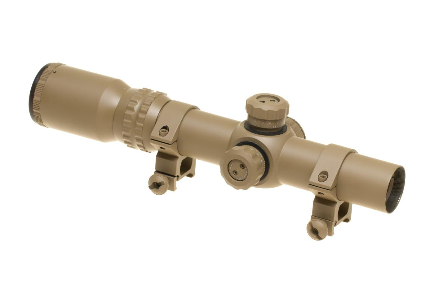 Aim-O 1-4x24 SE Tactical Scope Desert