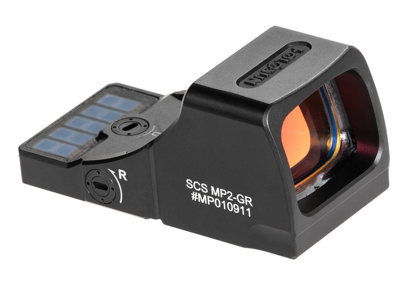 Holosun SCS Solar Green Circle Dot Sight M&P9 2.0 Footprint Black