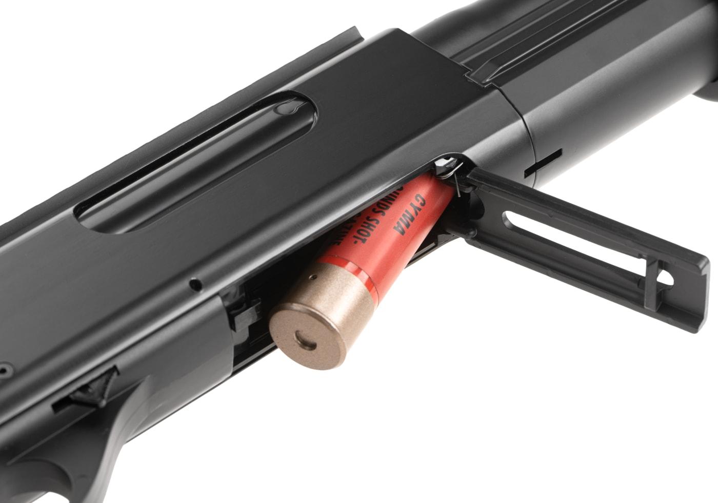 Cyma CM357AM 3-Shot Shotgun Metal Version Black