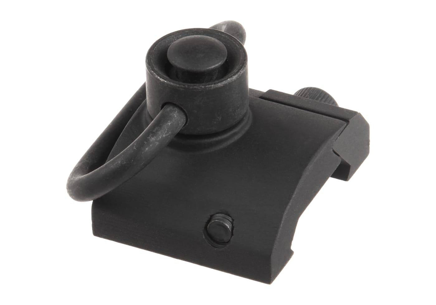 Metal GS Type QD Sling Swivel Rail Mount Black