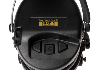 Sordin Supreme Pro-X Leather Black