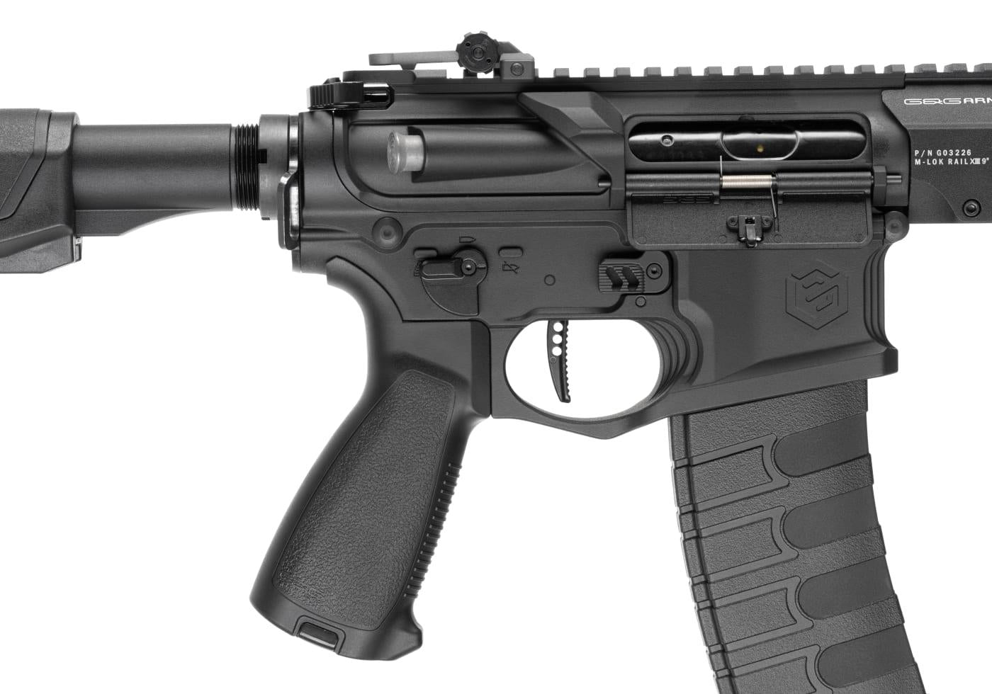 G&G SGR 556 Black Semi Auto Only AEG