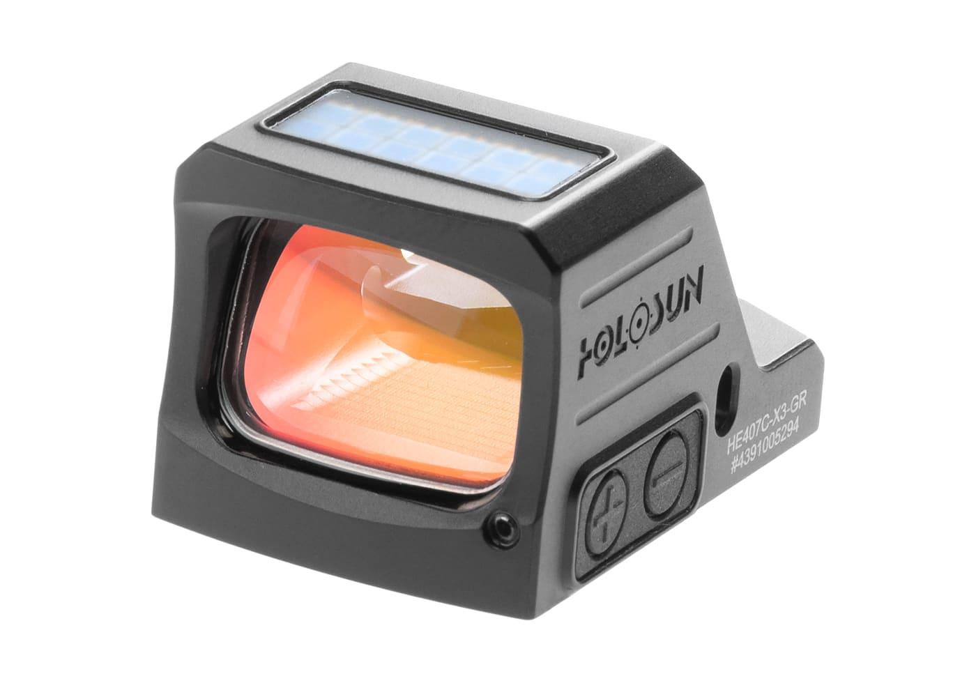 Holosun HE407C X3 2 MOA Green Dot Sight