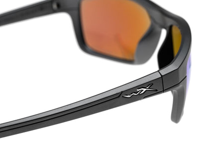 Wiley X WX Kingpin Captivate Polarized Green Mirror Grey