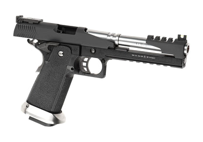 WE Hi-Capa 6 T-Rex Customs Titanium Barrel Full Metal GBB Black