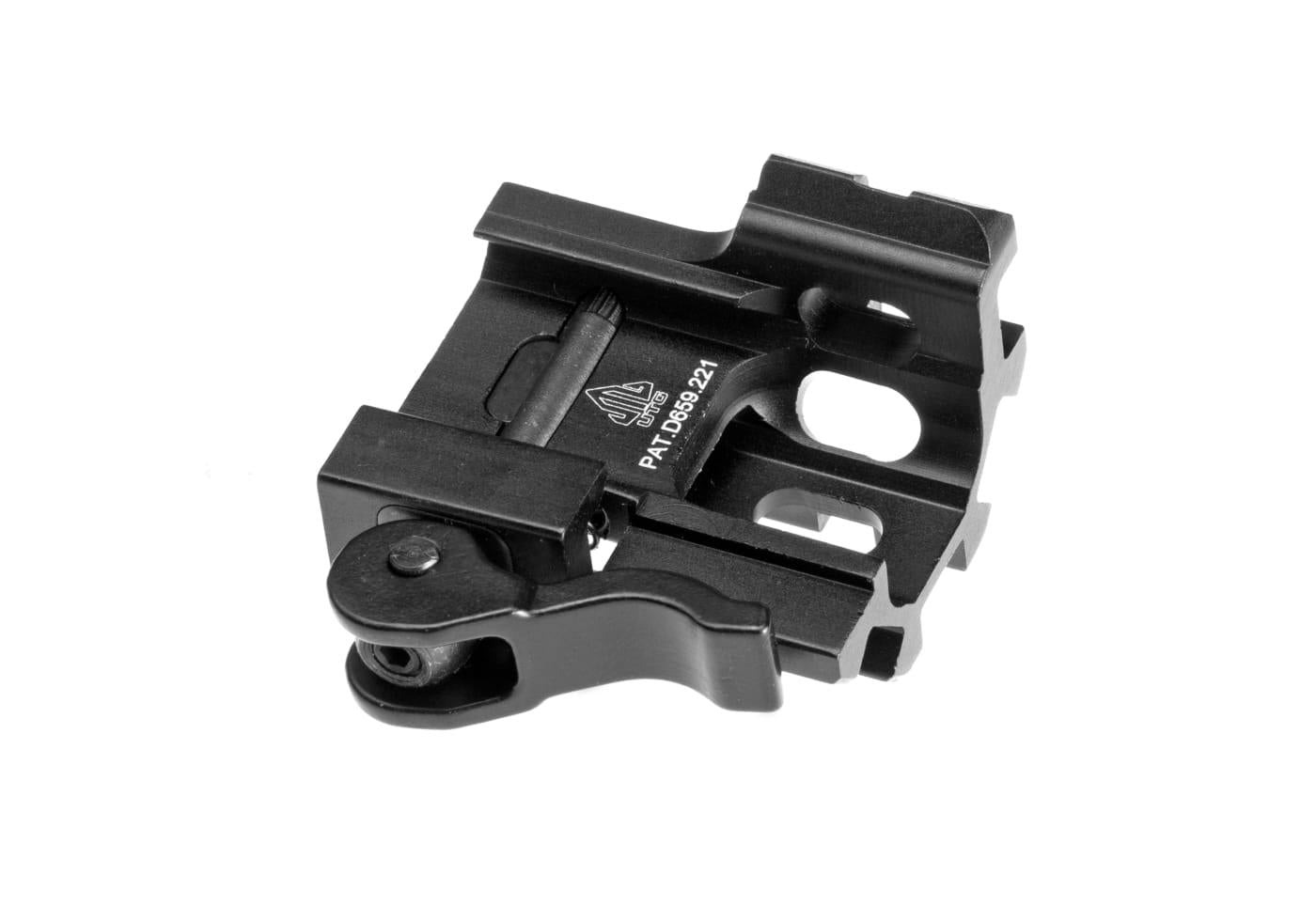 Leapers QD Angle Mount Quad Rail 1-Slot Black