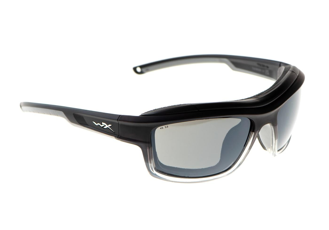 Wiley X WX Ozone Silver Flash Black