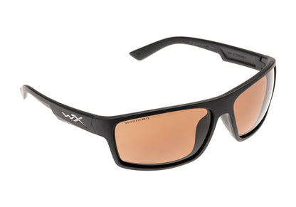 Wiley X WX Peak Captivate Polarized Copper Black