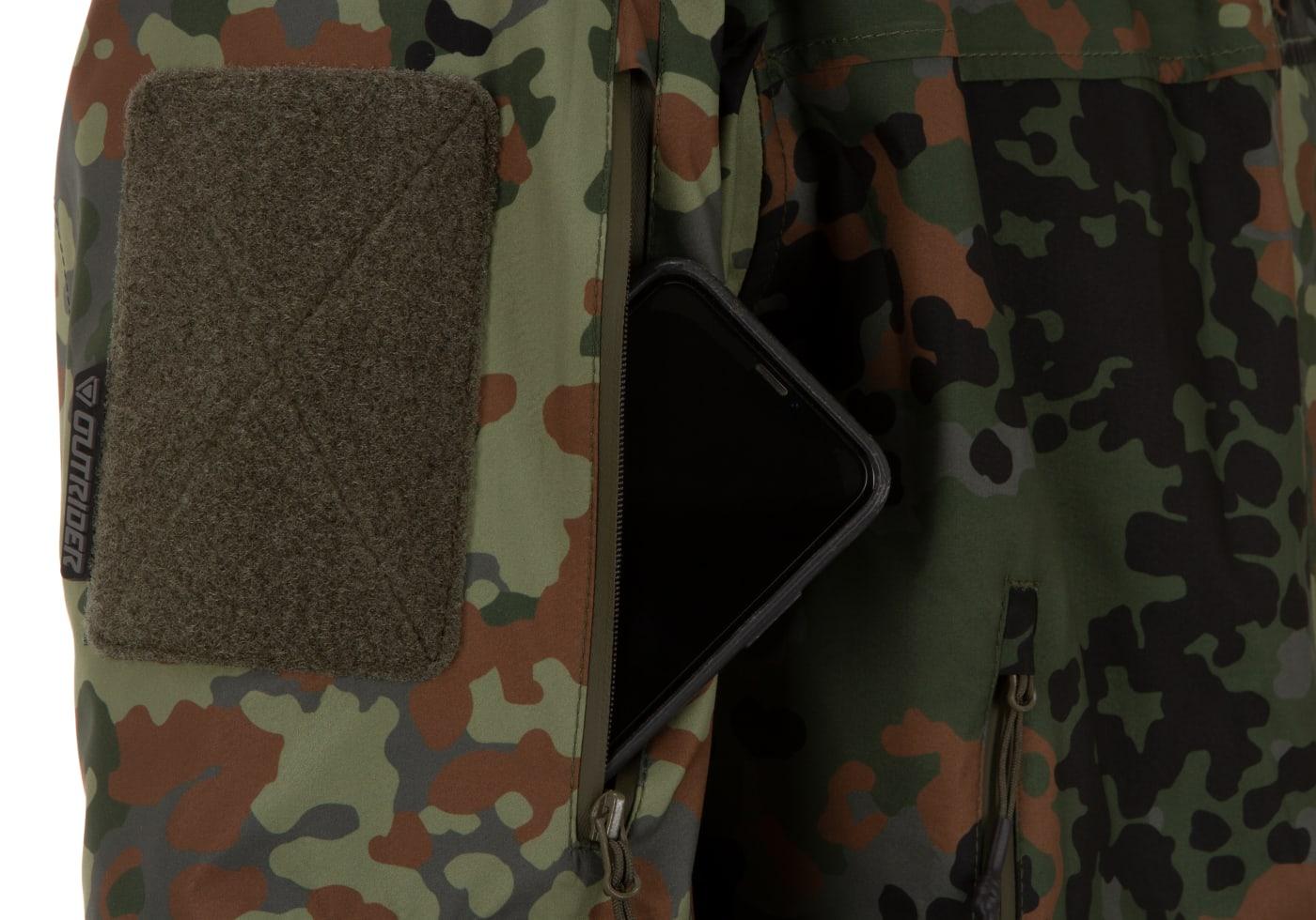 Outrider T.O.R.D. Hardshell Hoody LW Flecktarn