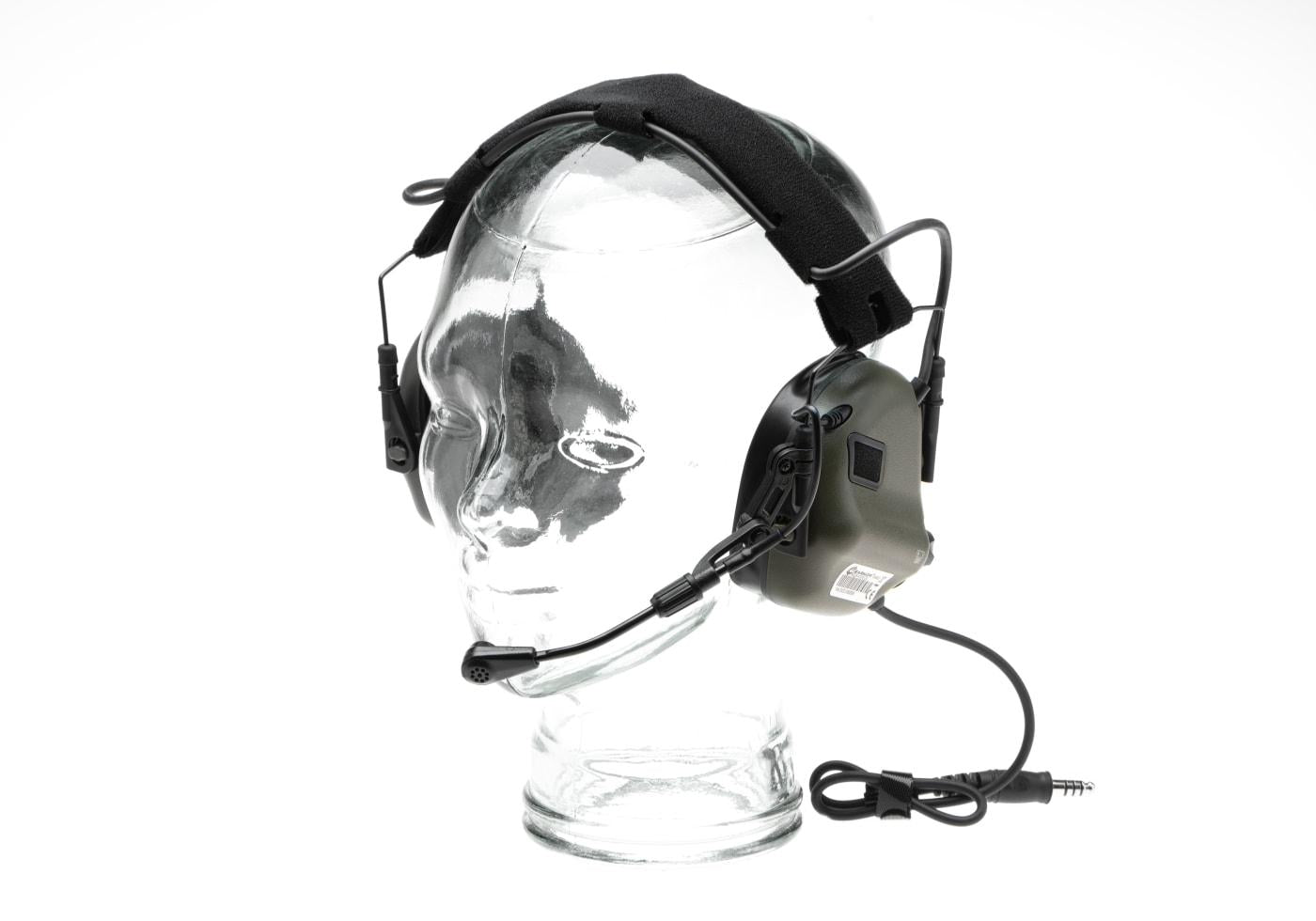 Earmor M32X Plus Hearing Protection Set for ARC Helmet Rails Foliage Green
