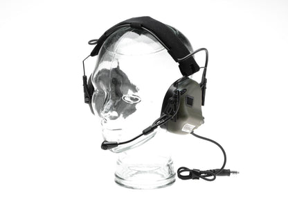 Earmor M32X Plus Hearing Protection Set for ARC Helmet Rails Foliage Green
