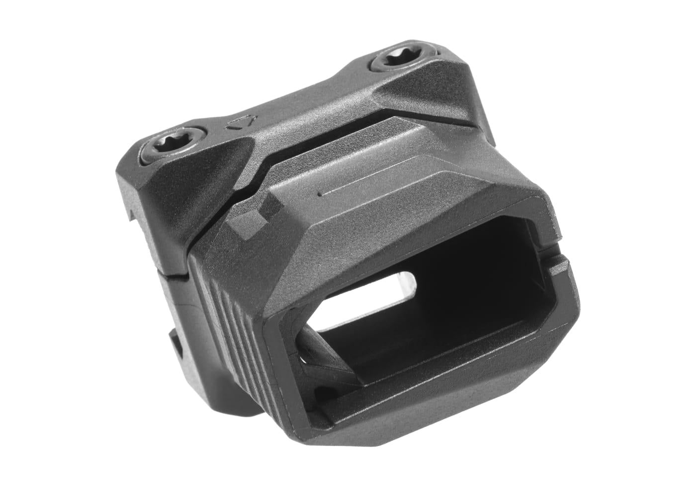 Strike Industries Stacked Angled Grip with Cable Management System for Picatinny Rails Black