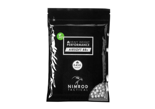 Nimrod 0.45g Bio BB Professional Performance 1000rds Bag White