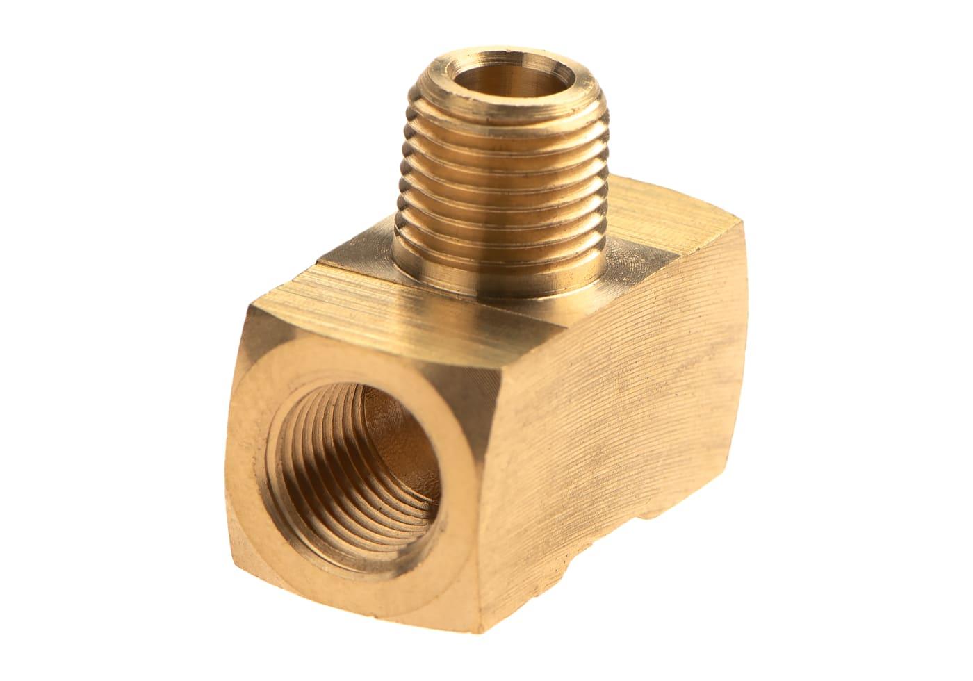 EpeS HPA Twin Coupling T Shape - 2x Inner 1/8NPT - Output I