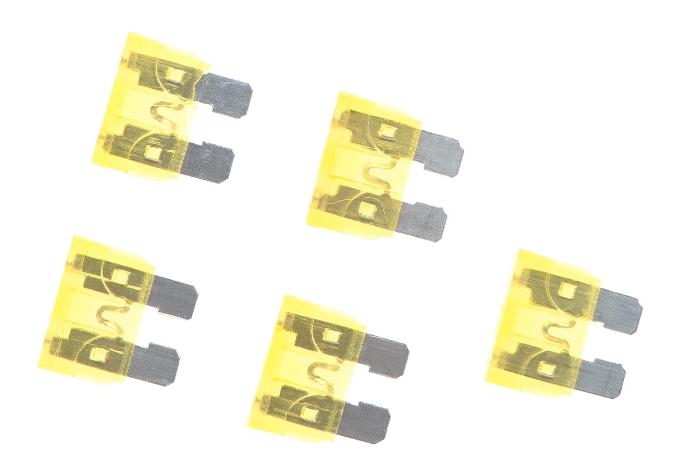 Nimrod Normal Type Fuse 20A 5pcs Yellow