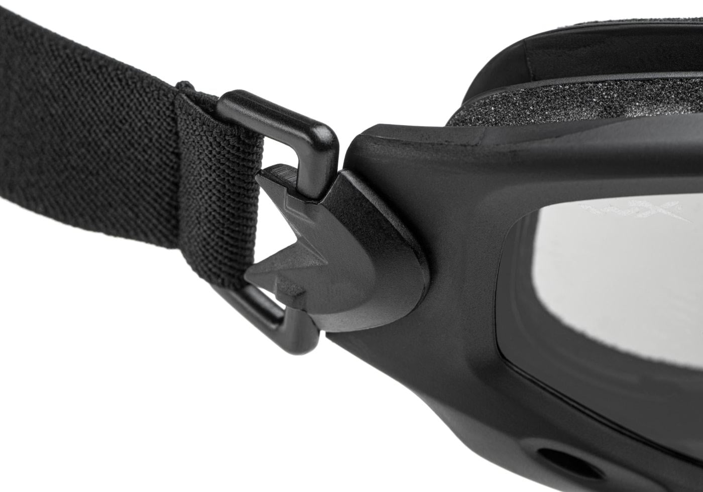 Wiley X Spear Goggle Grey / Clear / Light Rust Black