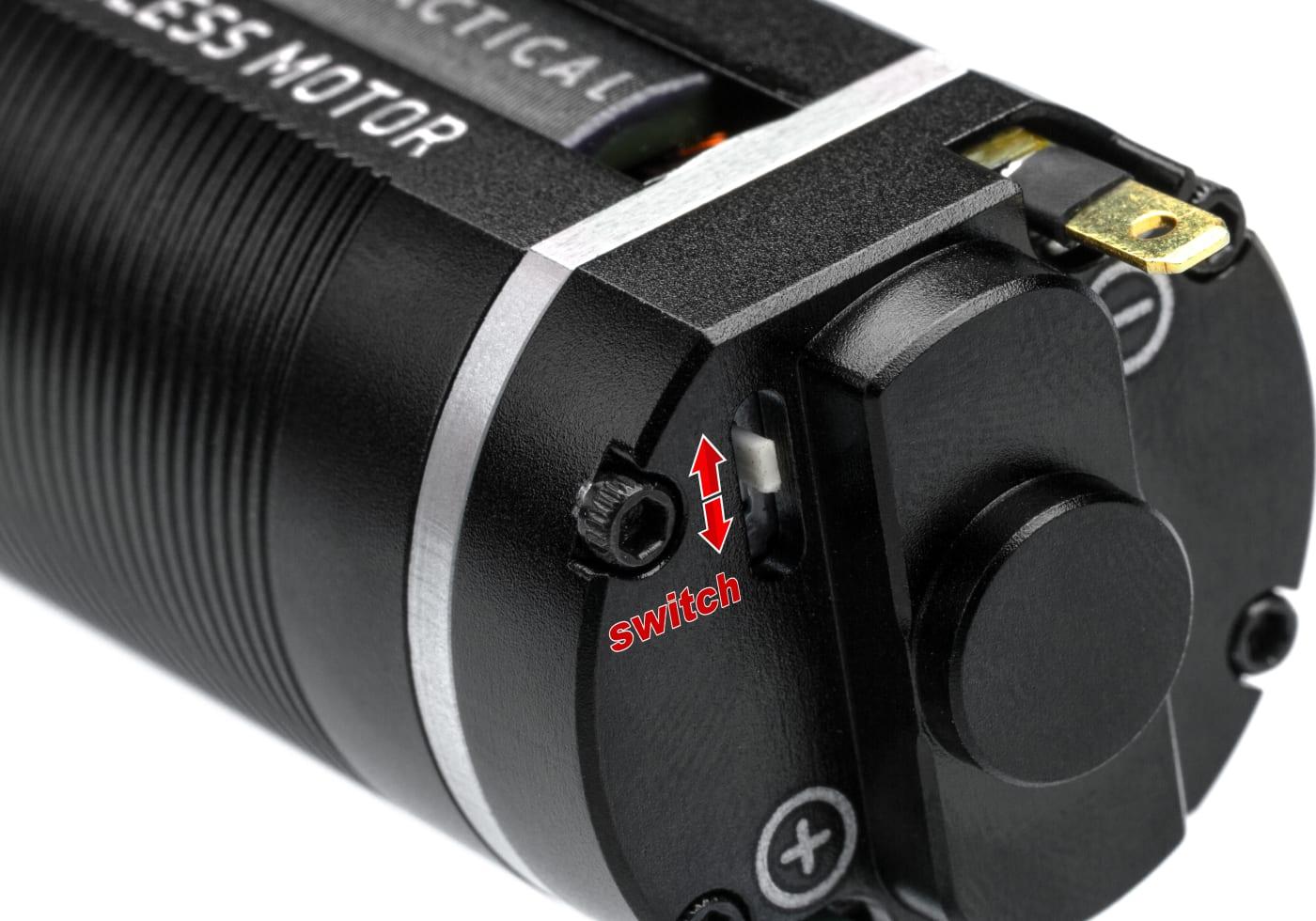 Nimrod NT Blackbird 36K/27K CNC Airsoft Brushless Motor Long