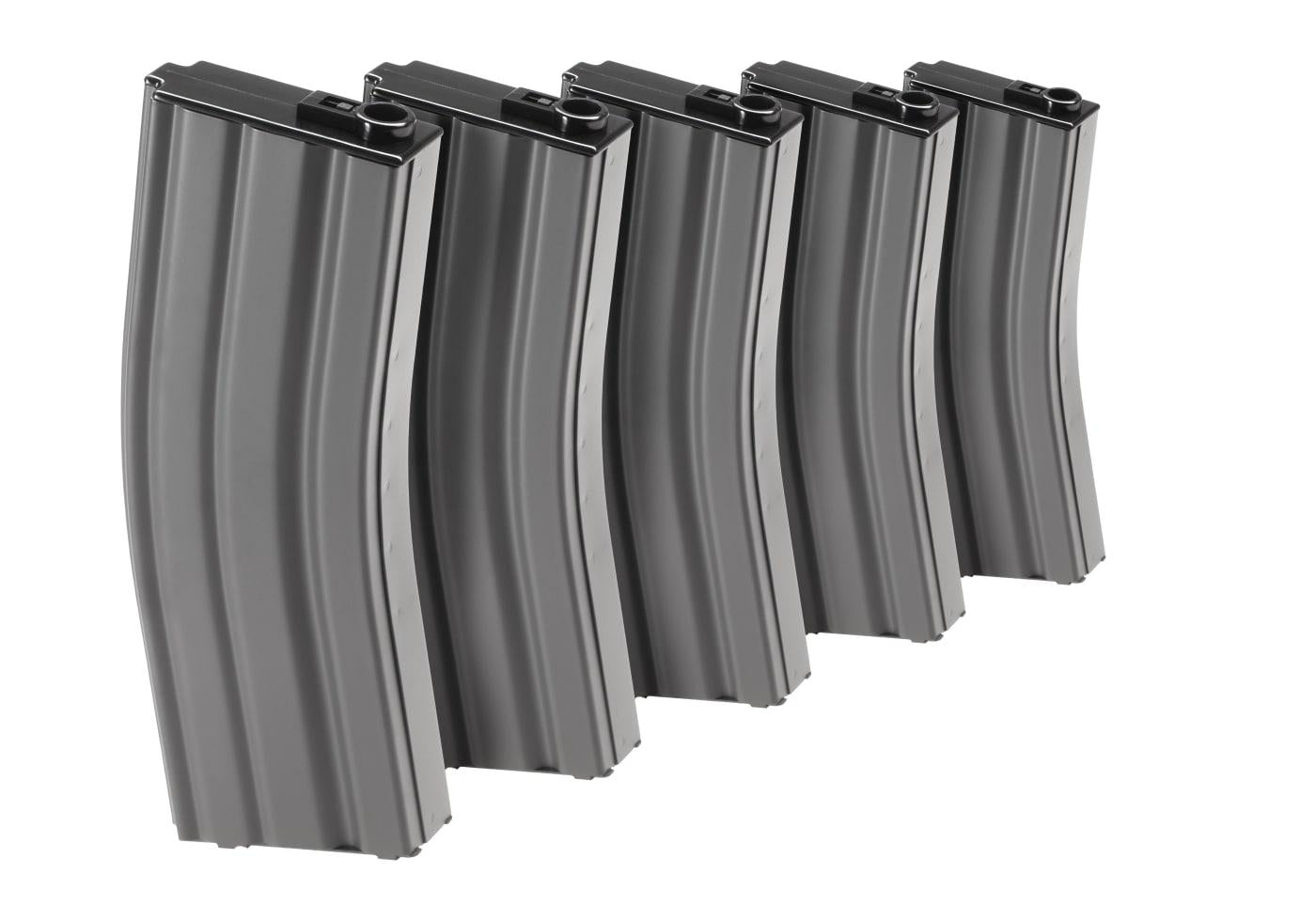 G&G Magazine M4 Midcap 125rds 5pcs Set Grey