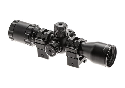 Leapers BugBuster 3-12X32 Rifle Scope Side AO Mil-Dot With QD Rings Black