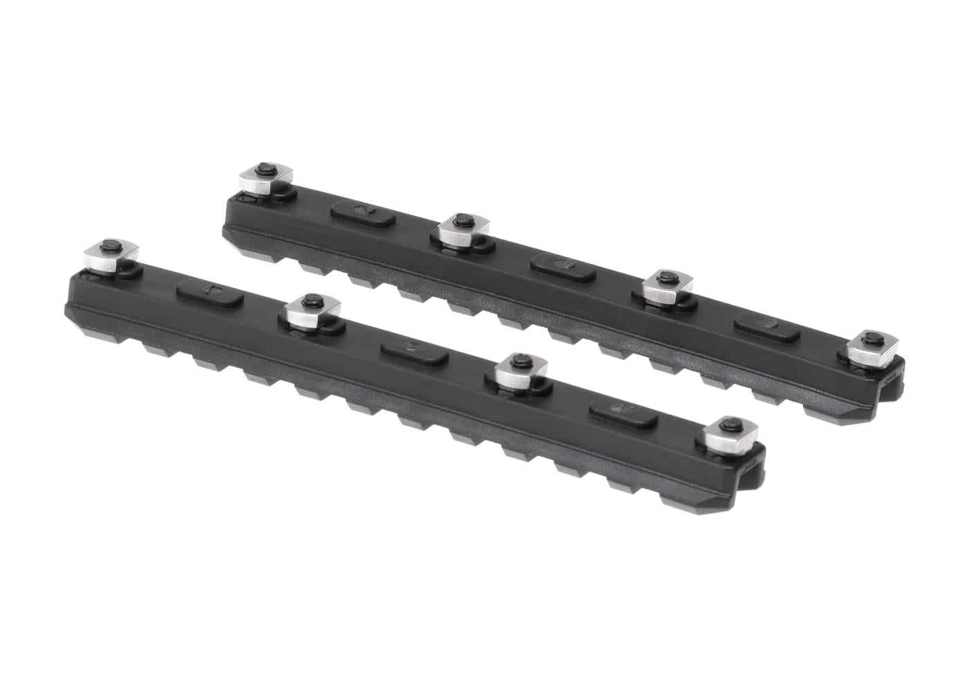 Ares 5 Inch M-LOK Plastic Rail 2-Pack Black