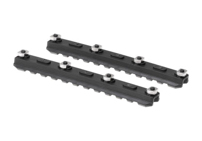 Ares 5 Inch M-LOK Plastic Rail 2-Pack Black