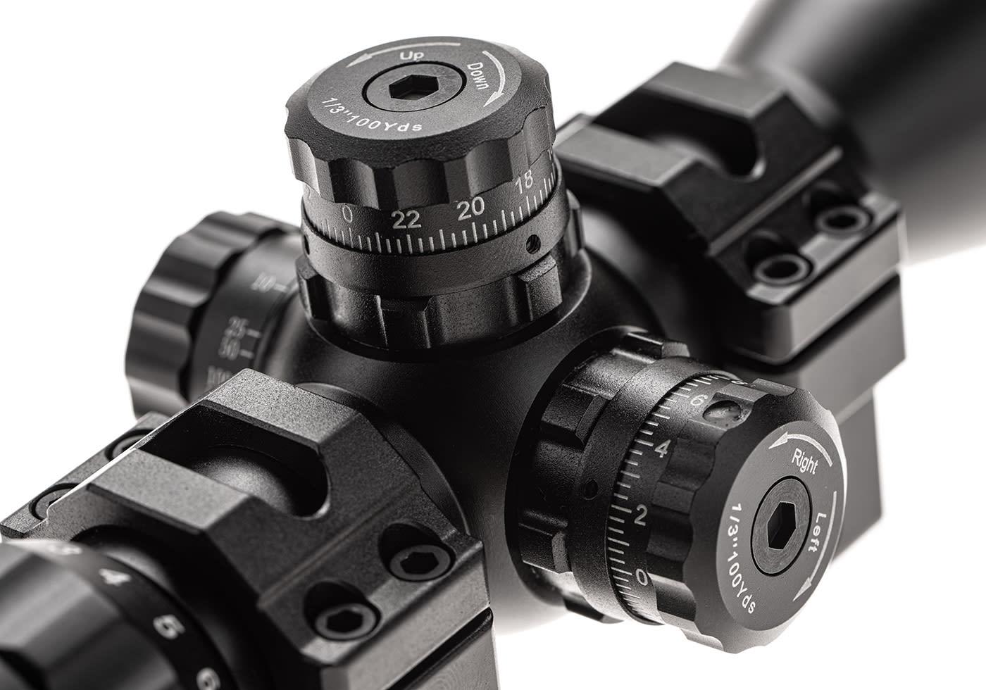 Leapers BugBuster 3-12X32 Rifle Scope Side AO Mil-Dot With QD Rings Black