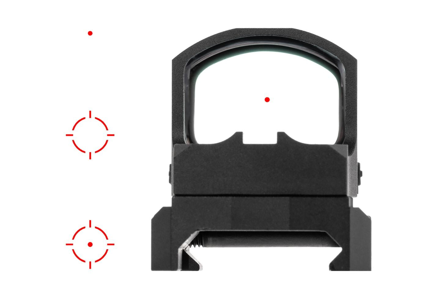 Vector Optics Frenzy-S 1x17x24 MOS Multi Reticle Black