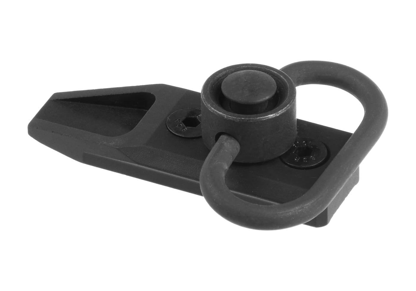 Metal Push Button Sling Mount for Keymod Black