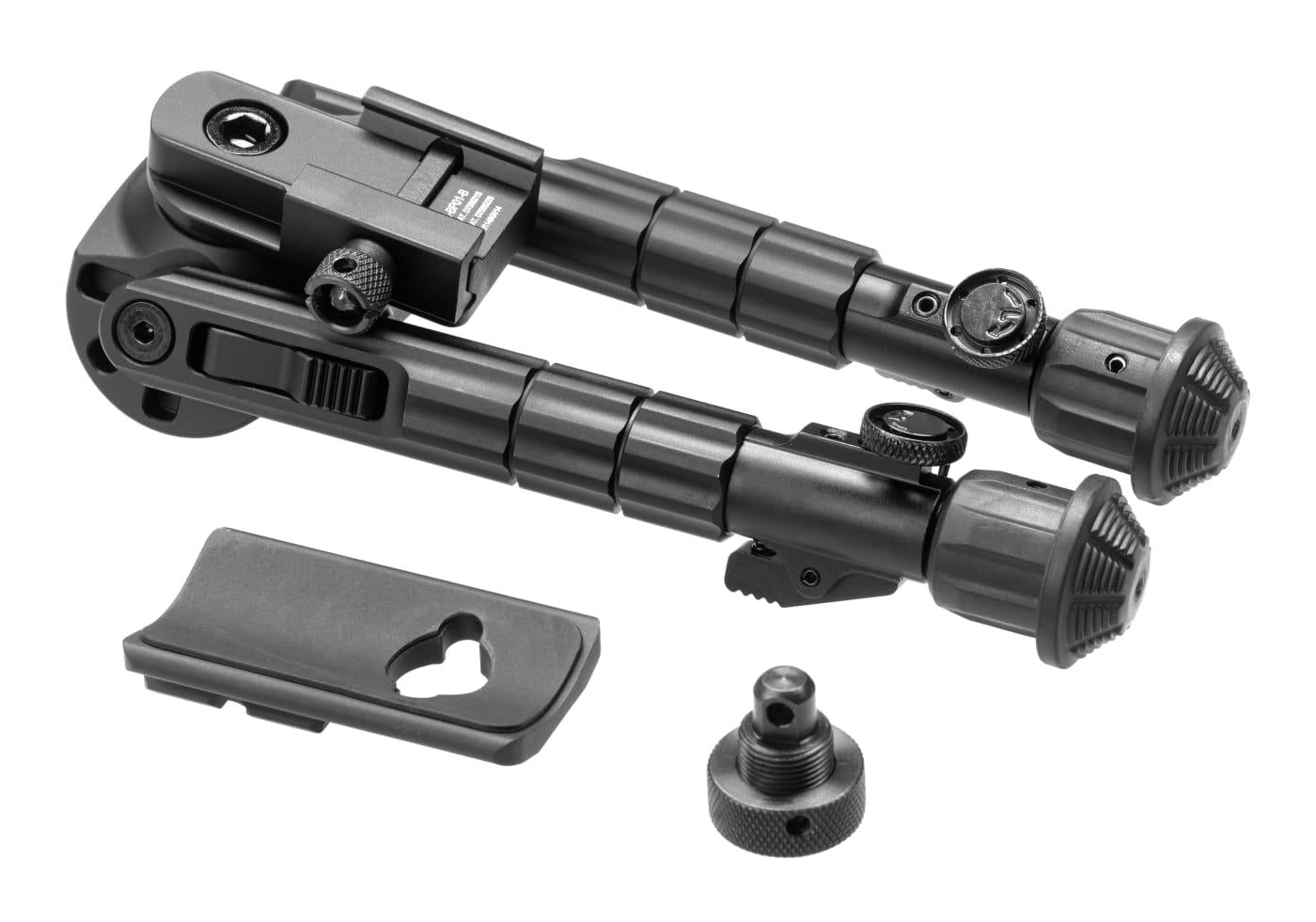 Leapers Recon 360 TL Picatinny Bipod, 6.6"-9.1" Center Height