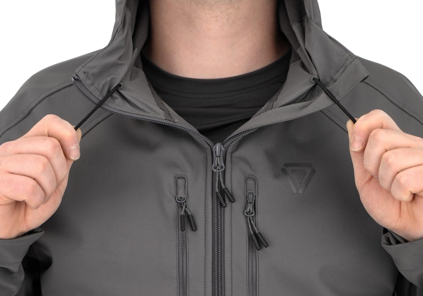 Outrider ED Softshell Hoody Wolf Grey