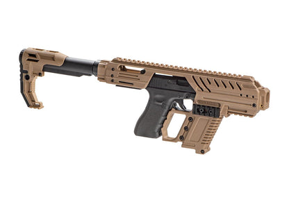 SLONG MPG Carbine Full Kit for Glock GBB Tan