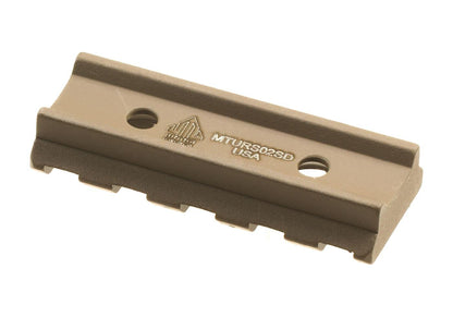 Leapers Picatinny Rail Section 5 Slots for Super Slim Handguard Dark Earth