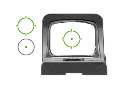 Holosun SCS Solar Green Circle Dot Sight MOS Black