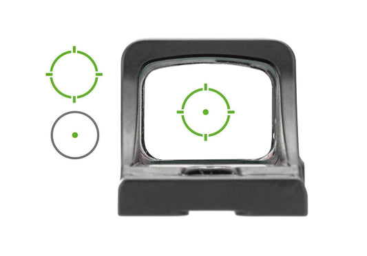 Holosun SCS Solar Green Circle Dot Sight MOS Black